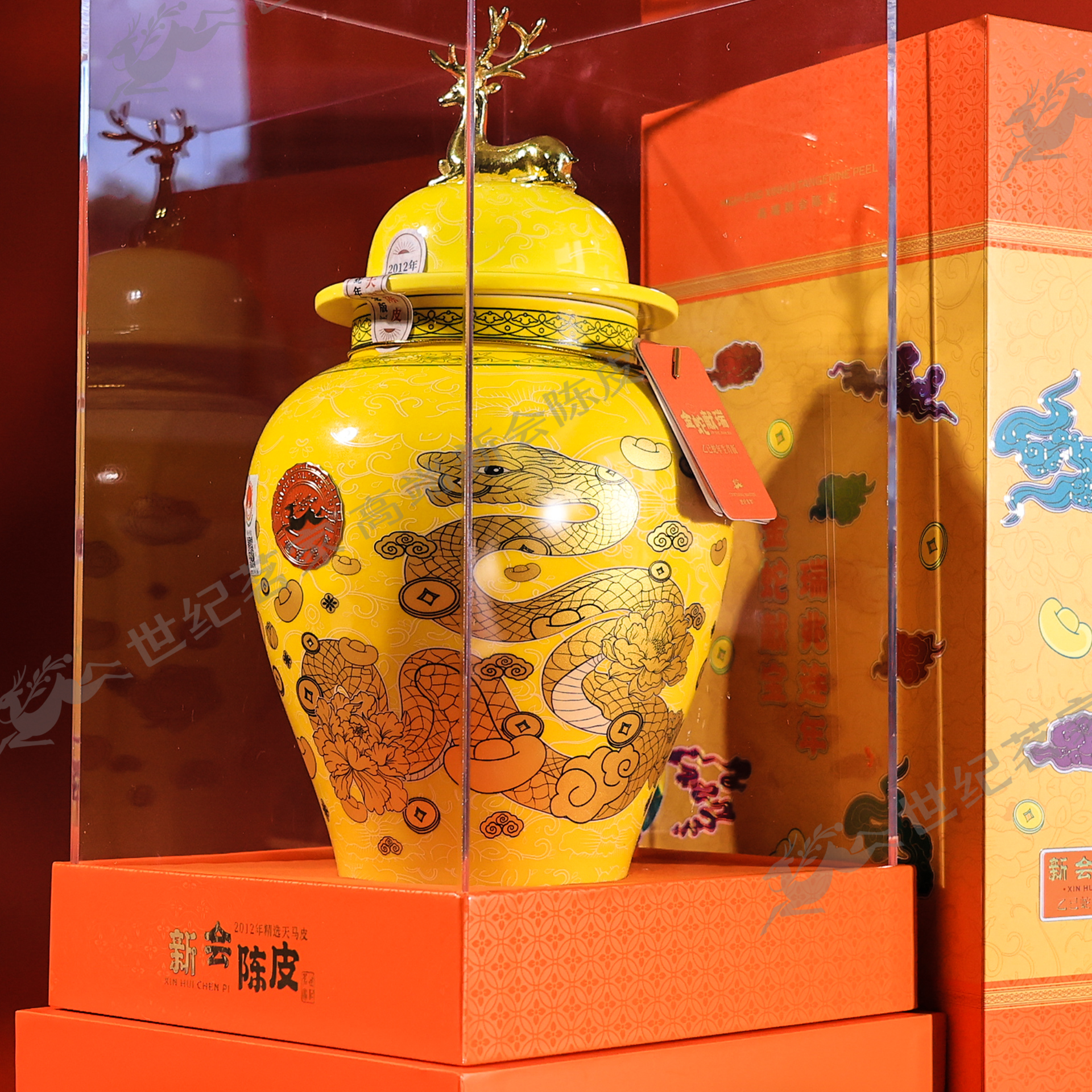 金蛇獻(xiàn)瑞-2025乙巳蛇年生肖版